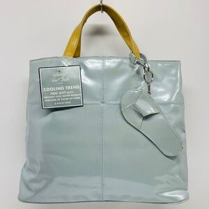 Davidoff brand large silver/gray Tote bag